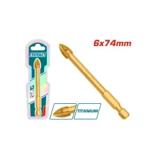 Գայլիկոն սալիկի և ապակու համար 6x74մմ TOTAL TACG210612 Գայլիկոն սալիկի և ապակու համար 6x74մմ TOTAL TACG210612