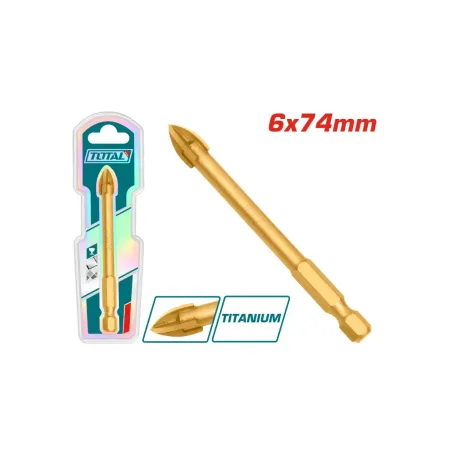 Գայլիկոն սալիկի և ապակու համար 6x74մմ TOTAL TACG210612 Գայլիկոն սալիկի և ապակու համար 6x74մմ TOTAL TACG210612