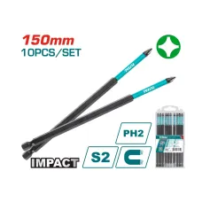 Հարվածային պտուտակադարձիչի կցիչ երկար TOTAL TACIM16PH263