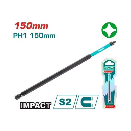 Հարվածային բիթ խաչաձև PH1x150մմ TOTAL TACIM71PH1150