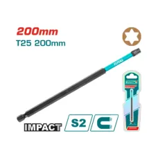 Հարվածային բիթ պտուտակադարձիչի համար T25x200մմ TOTAL TACIM71T25200