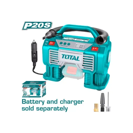 Մեքենայի կոմպրեսոր մարտկոցային 20Վ TOTAL TACLI2002