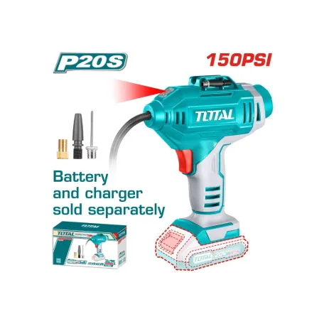 Ավտոկոմպրեսոր մարտկոցային 20Վ TOTAL TACLI2018