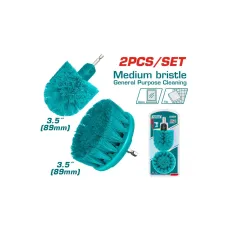 Միջին կոշտության խոզանակ-գլխիկ 2 հատ TOTAL TACM2335 Միջին կոշտության խոզանակ-գլխիկ 2 հատ TOTAL TACM2335