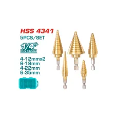 Կոնաձև գայլիկոնների հավաքածու TOTAL TACSD2051 Կոնաձև գայլիկոնների հավաքածու TOTAL TACSD2051