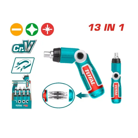 Պտուտակահանի հավաքածու TOTAL  TACSD30136