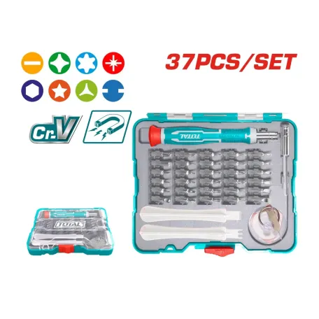 Պտուտակահանի հավաքածու 32 կտոր TOTAL TACSD30326 Պտուտակահանի հավաքածու 32 կտոր TOTAL TACSD30326