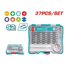 Պտուտակահանների հավաքածու 37 հատ TOTAL TACSD30376