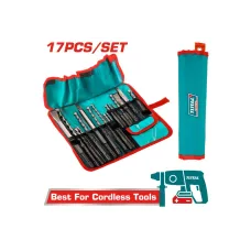 Գայլիկոնի հավաքածու հորատիչի 17 հատ TOTAL TACSD91701