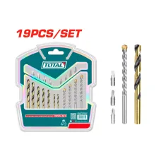 Գայլիկոնների հավաքածու 19 կտոր TOTAL TACSDB1901