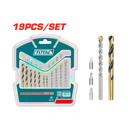 Գայլիկոնների հավաքածու 19 կտոր TOTAL TACSDB1901