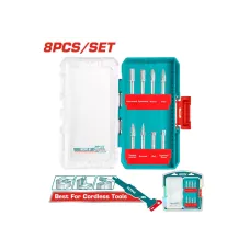 Կարբիդե բորֆրեզների հավաքածու TOTAL TACSDL10801 (8 կտոր)