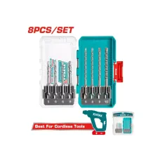 Գայլիկոնների հավաքածու SDS plus 8 կտոր TACSDL11806