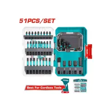 Հարվածային բիթերի հավաքածու 51 կտոր TACSDL25106 Հարվածային բիթերի հավաքածու 51 կտոր TACSDL25106