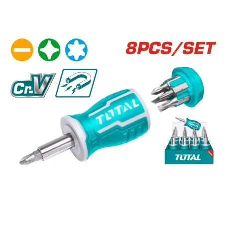 Պտուտակահանների հավաքածու 8/1 TOTAL TACSDS0706