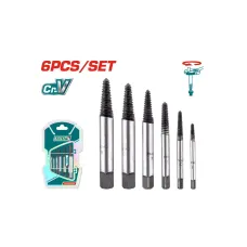 Պտուտակների հանիչների հավաքածու, 6 հատ TOTAL TACSE0061 Պտուտակների հանիչների հավաքածու, 6 հատ TOTAL TACSE0061