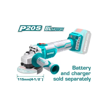 ԱՀՄ մարտկոցային TOTAL TAGLI1152 20Վ 115մմ