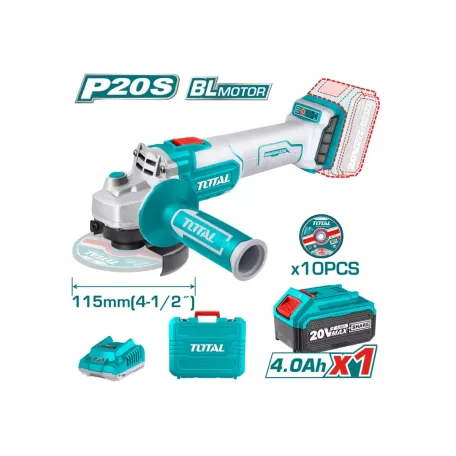 ԱՀՄ մարտկոցային TOTAL TAGLI2011587 20Վ 115մմ