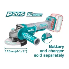 ԱՀՄ մարտկոցային TOTAL TAGLI211156 20Վ 115մմ ԱՀՄ մարտկոցային TOTAL TAGLI211156 20Վ 115մմ