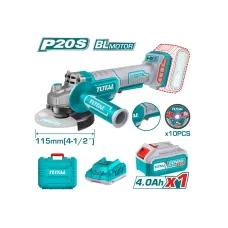 ԱՀՄ մարտկոցային TOTAL TAGLI2111561 20Վ 115մմ ԱՀՄ մարտկոցային TOTAL TAGLI2111561 20Վ 115մմ