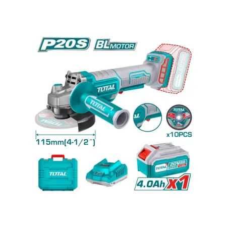 ԱՀՄ մարտկոցային TOTAL TAGLI2111561 20Վ 115մմ