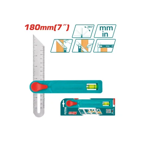 Անկյունաչափ 150մմ TOTAL TAHS181511