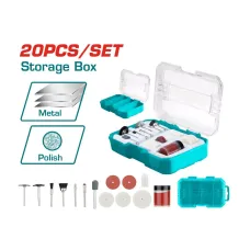 Գրավերի մաքրող և փայլեցնող աքսեսուարների հավաքածու TOTAL TAKMG6020 (20 կտոր)