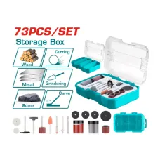 Ունիվերսալ հավաքածու փոքր գայլիկոնիչի համար 73 հատ TOTAL TAKMG7072