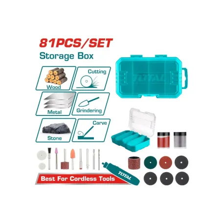 Գրավերի աքսեսուարներ TOTAL TAKMG8081 (81 կտոր)