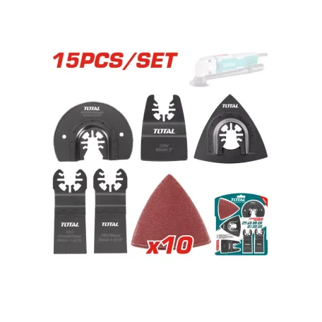 Ռենովատորի գլխիկների հավաքածու 16 կտոր TOTAL TAKTMT1502