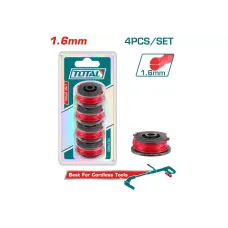 Խոտհնձիչի լար կատուշկով 1.6մմ 4 հատ TOTAL TALS1602 Խոտհնձիչի լար կատուշկով 1.6մմ 4 հատ TOTAL TALS1602