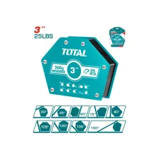 Եռակցման մագնիս 6 անկյուն 3'' TOTAL TAMWH25036