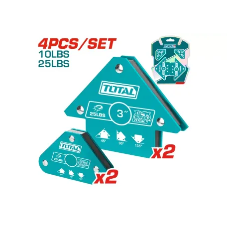 Եռակցման մագնիսների հավաքածու TOTAL TAMWH4062