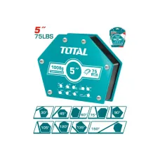 Եռակցման մագնիս 6 անկյուն 5'' TOTAL TAMWH75056