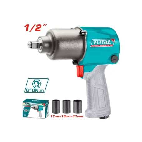 Օդաճնշական հարվածային մանեկադարձիչ TOTAL TAT40122 610Նմ