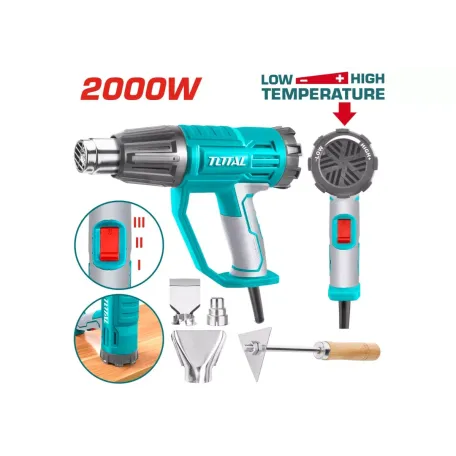 Տեխնիկական ֆեն 2000W TOTAL TB20045