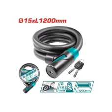 Կողպեք հեծանիվի 1200մմ TOTAL TBK11512