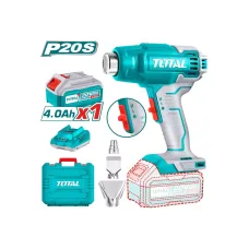 Տեխնիկական ֆեն մարտկոցային 20Վ (մարտկոցով, լիցքավորիչով) TOTAL TBLI20025