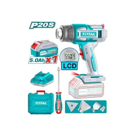 Տեխնիկական ֆեն մարտկոցային TOTAL TBLI20035