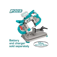 Ժապավենային սղոց մարտկոցային 20Վ 127x127մմ TOTAL TBSLI20127