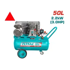 Կոմպրեսոր  TOTAL TC1300506 (50լ, 2200Վտ, 315լ/ր, 8բար )