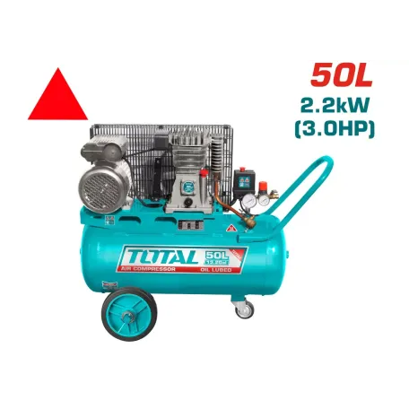 Կոմպրեսոր TOTAL TC1300506 (50լ, 2200Վտ, 315լ/ր, 8բար ) Կոմպրեսոր TOTAL TC1300506 (50լ, 2200Վտ, 315լ/ր, 8բար )
