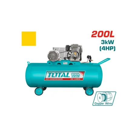 Կոմպրեսոր TOTAL TC1402002 (200լ, 3000Վտ, 470լ/ր, 8բար ) Կոմպրեսոր TOTAL TC1402002 (200լ, 3000Վտ, 470լ/ր, 8բար )