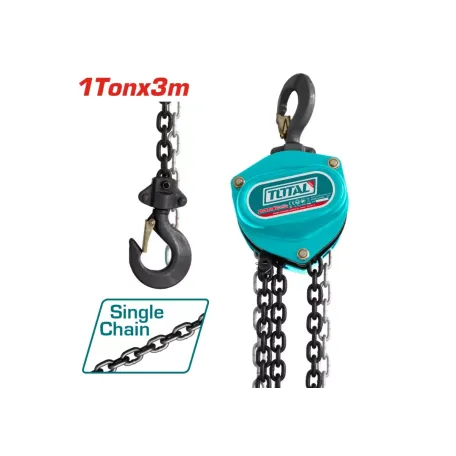 Տելֆեր մեխանիկական 1տ 3մ TOTAL TCBK0201 Տելֆեր մեխանիկական 1տ 3մ TOTAL TCBK0201