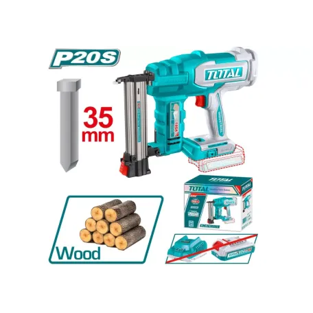 Մեխ կրակող գործիք մարտկոցային 20Վ 35մմ TOTAL TCBNLI2005