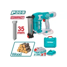 Մեխ կրակող գործիք մարտկոցային 35մմ 20Վ TOTAL TCBNLI3508 Մեխ կրակող գործիք մարտկոցային 35մմ 20Վ TOTAL TCBNLI3508