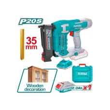 Ատրճանակ մեխ կրակող մարտկոցային 20Վ 35մմ (մարտկոցով, լիցքավորիչով) TOTAL TCBNLI3606 Ատրճանակ մեխ կրակող մարտկոցային 20Վ 35մմ (մարտկոցով, լիցքավորիչով) TOTAL TCBNLI3606