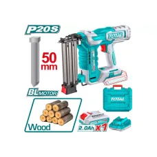 Մեխ կրակող գործիք մարտկոցային (1 մարտկոց, 1 լիցքավորիչ) 20Վ 50մմ TOTAL TCBNLI5008 Մեխ կրակող գործիք մարտկոցային (1 մարտկոց, 1 լիցքավորիչ) 20Վ 50մմ TOTAL TCBNLI5008