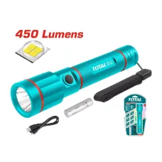 Ձեռքի լապտեր լիցքավորումով TOTAL TCFL1865051 3.6Վ