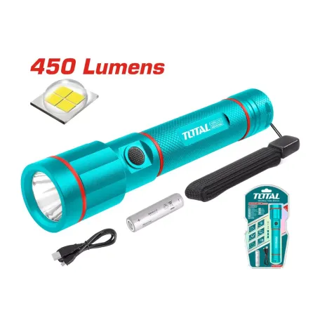 Ձեռքի լապտեր լիցքավորումով TOTAL TCFL1865051 3.6Վ